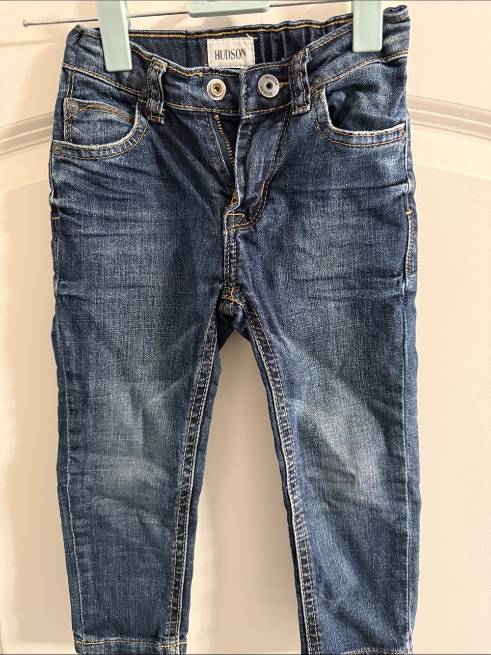 Hudson Jeans Boys' Medium Dark Blue Slim Jeans